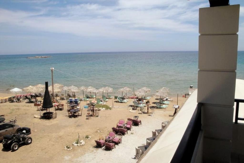 'Sky And Sea 1' Apartment Kato Daratso Esterno foto